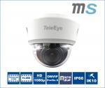 "TeleEye" MS1000F, 2MP Face Recognition Dome Camera